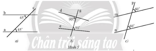 Cho hai đường thẳng phân biệt a và b cùng vuông góc với đường thẳng c