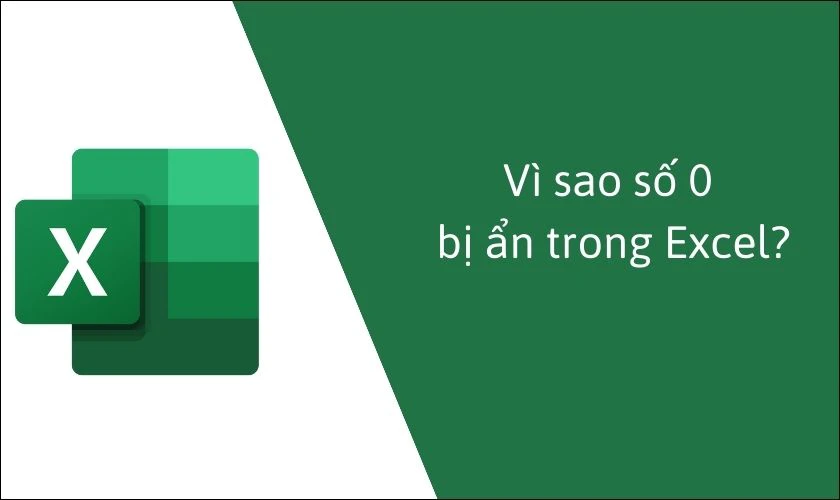 Cách làm hiện số 0 trong Excel ở trước dãy số đơn giản