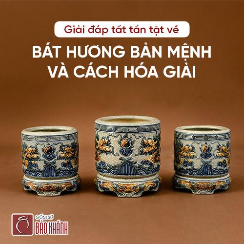 Giải đáp tất tần tật về bát hương bản mệnh và cách hóa giải