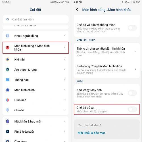 Xiaomi lỗi đừng che phần tai nghe