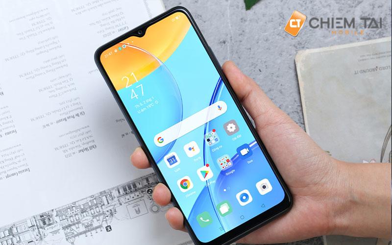 Dùng nút vật lý bên cạnh điện thoại Oppo