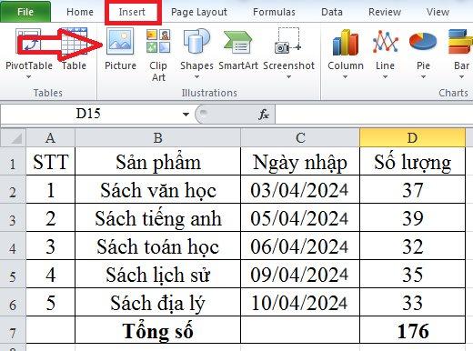 Mẹo các cách chèn chữ vào ảnh trong Excel vô cùng đơn giản