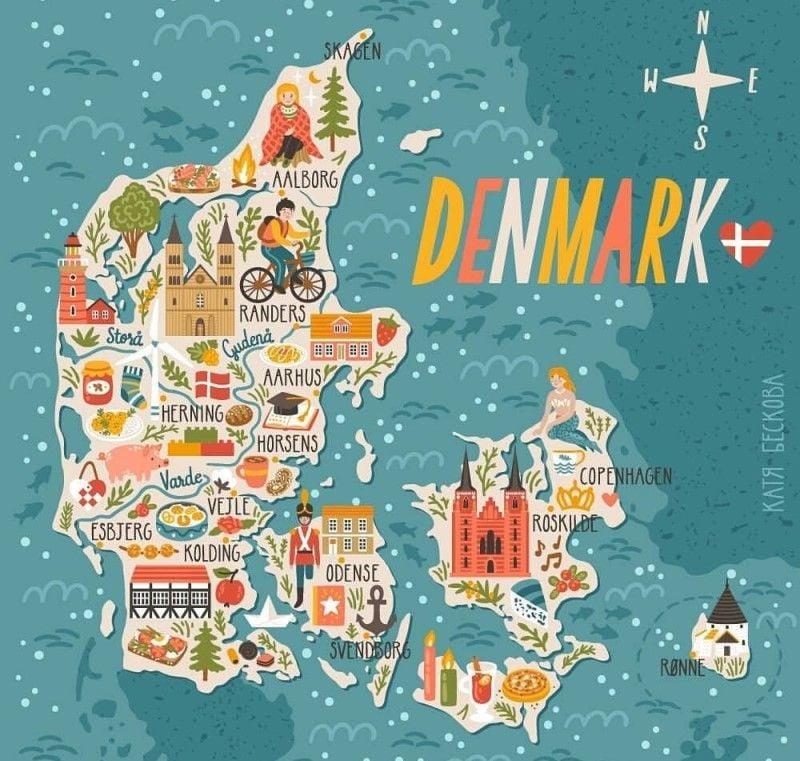 DENMARK LÀ NƯỚC NÀO? Ở ĐÂU? TỔNG QUAN VỀ DENMARK (ĐAN MẠCH)