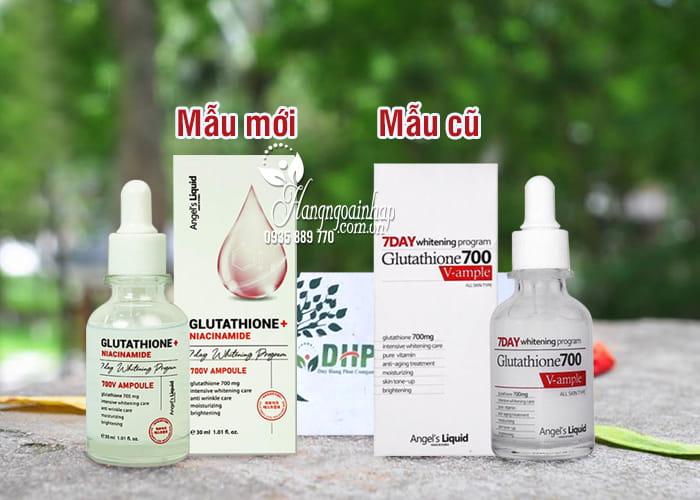 Huyết thanh trắng da 7 day whitening program glutathione 700