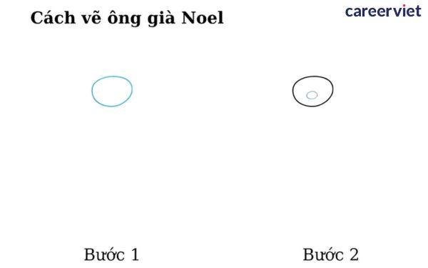 Cách Vẽ Ông Già Noel Đơn Giản, Cute Nhất Cho Bé