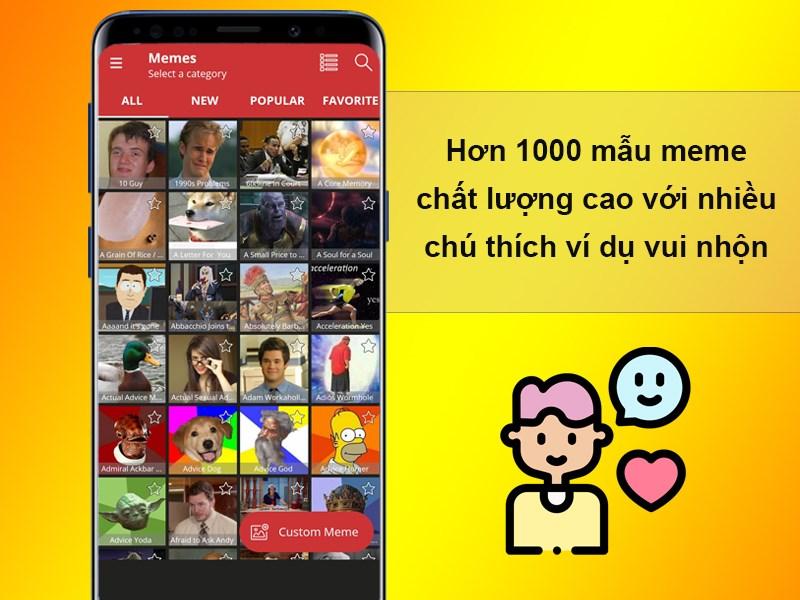 Meme Generator Free -  Chế ảnh Meme hài hước miễn phí