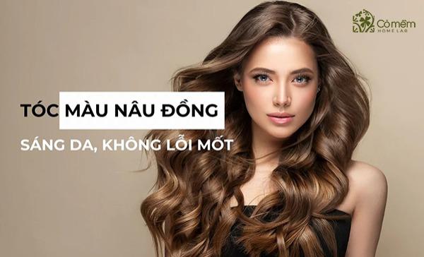 Đừng bỏ lỡ 10 kiểu tóc màu nâu đồng sáng da không bao giờ lỗi mốt