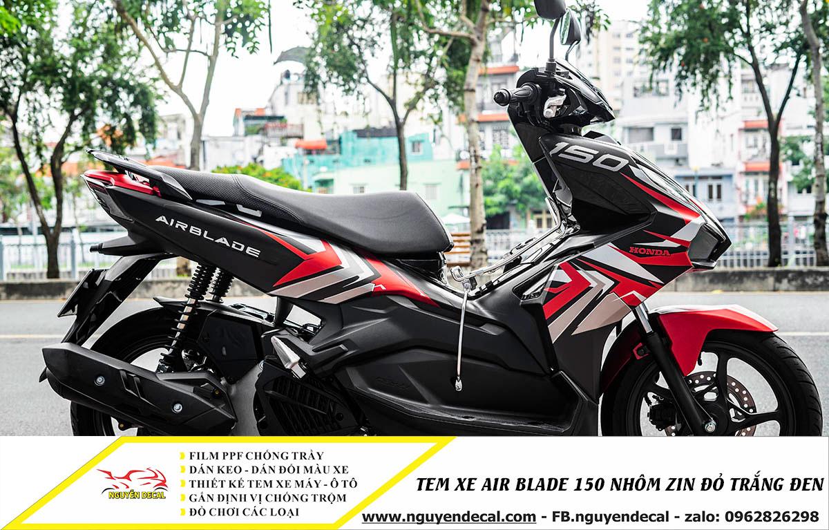 Top 15 mẫu tem xe air blade 150 đẹp nhất hiện nay