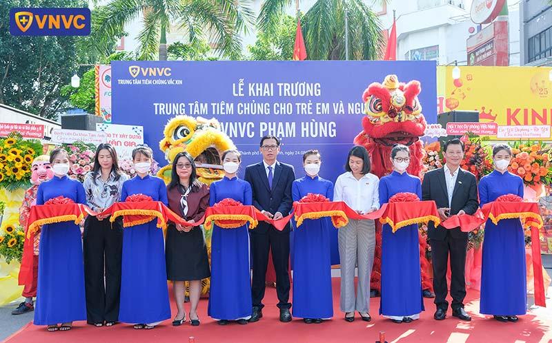 VNVC Phạm Hùng khai trương – trung tâm tiêm chủng VNVC thứ 25 tại TP.HCM