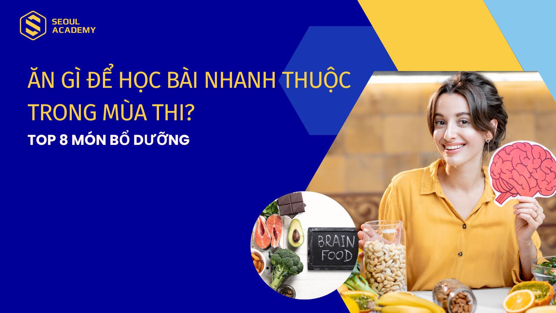 Ăn uống có thể giúp bộ não hoạt động nhanh nhạy hơn