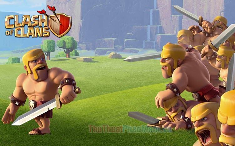 Bức tranh đẹp từ Clash Of Clans