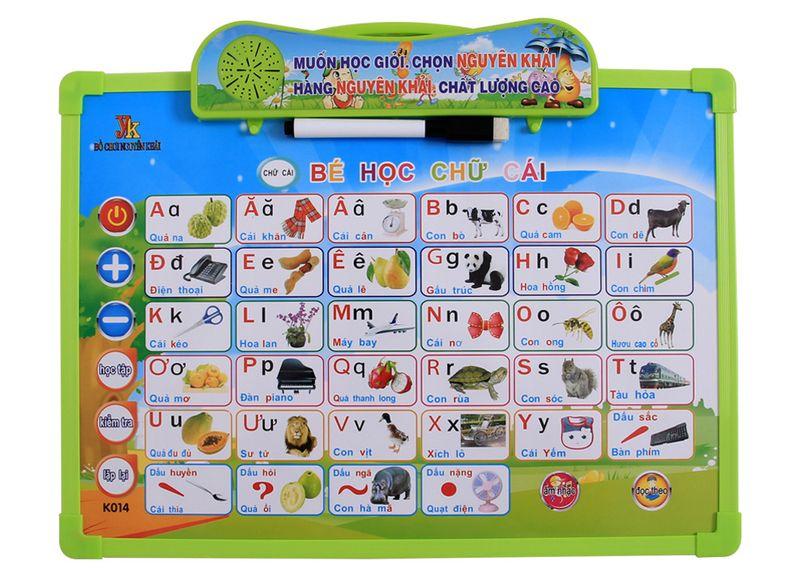 Bảng chữ cái điện tử thông minh 11 mặt K014