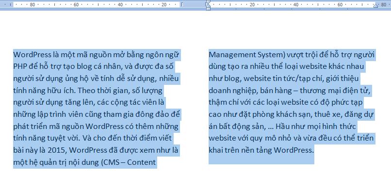 Hướng dẫn cách chia cột trong Word đơn giản, nhanh chóng