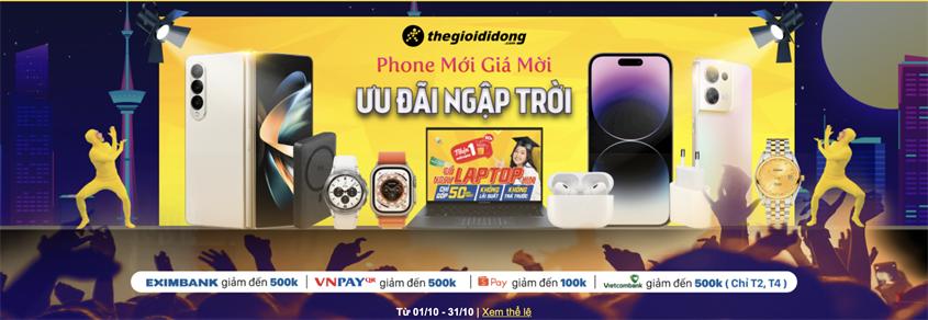 Phone mới giá mời - Ưu đãi ngập trời