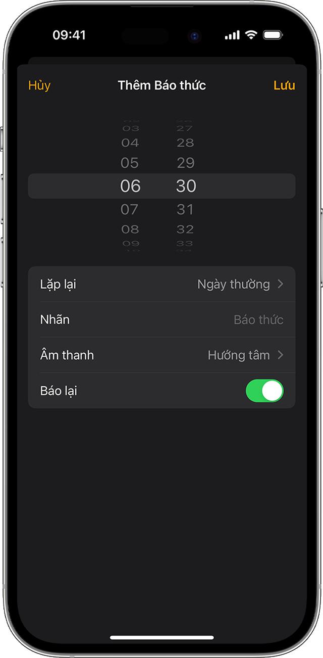 Cách đặt và thay đổi báo thức trên iPhone
