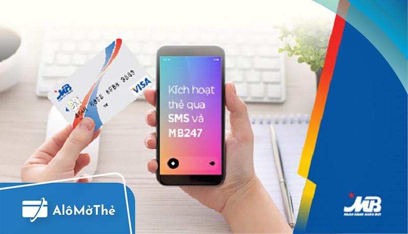 Kích hoạt thẻ MBBank thông qua SMS