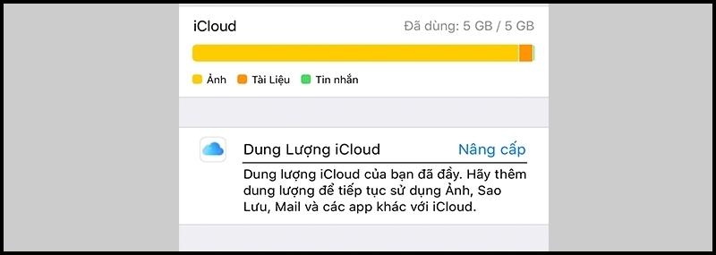 Cách mua thêm dung lượng iCloud cho iPhone, iPad, Macbook