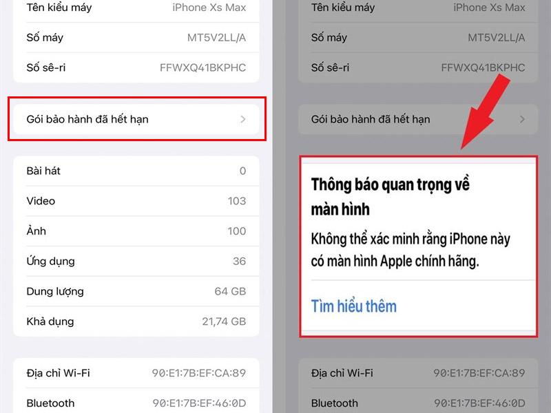 Tổng hợp 10 cách nhận biết iPhone đã thay màn hình cần biết khi mua điện thoại cũ