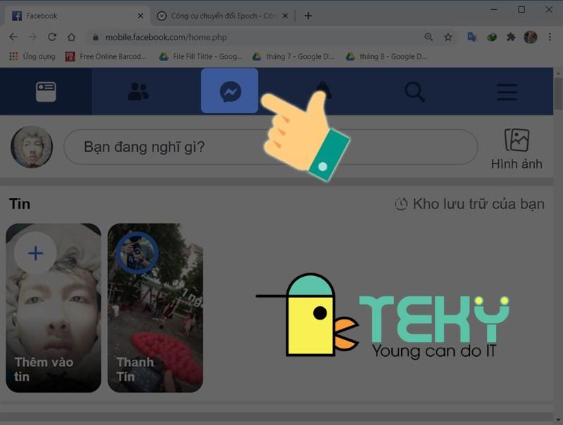 Cách xem tin nhắn đầu tiên trên messenger siêu đơn giản