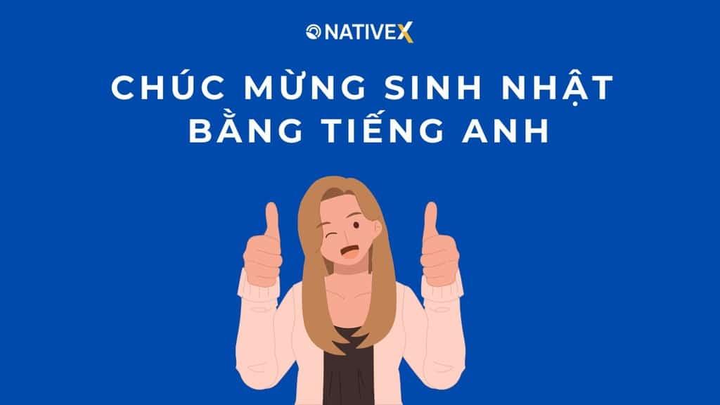 Chúc mừng sinh nhật bằng tiếng Anh