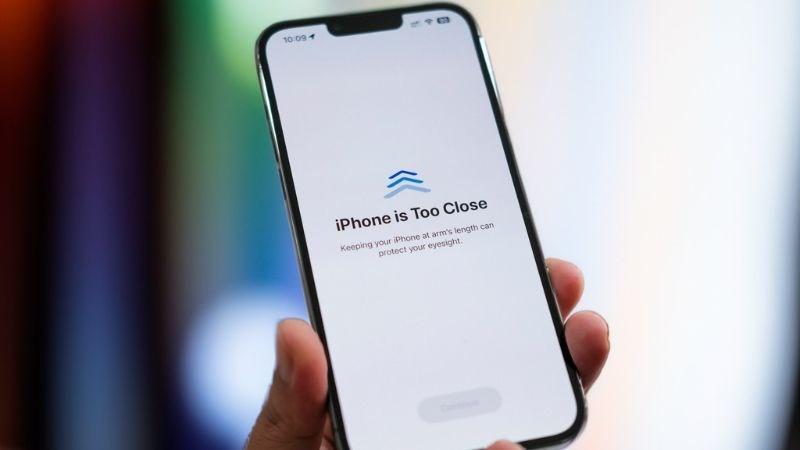 Screen Distance hỗ trợ rèn luyện được thói quen nhìn xa màn hình điện thoại