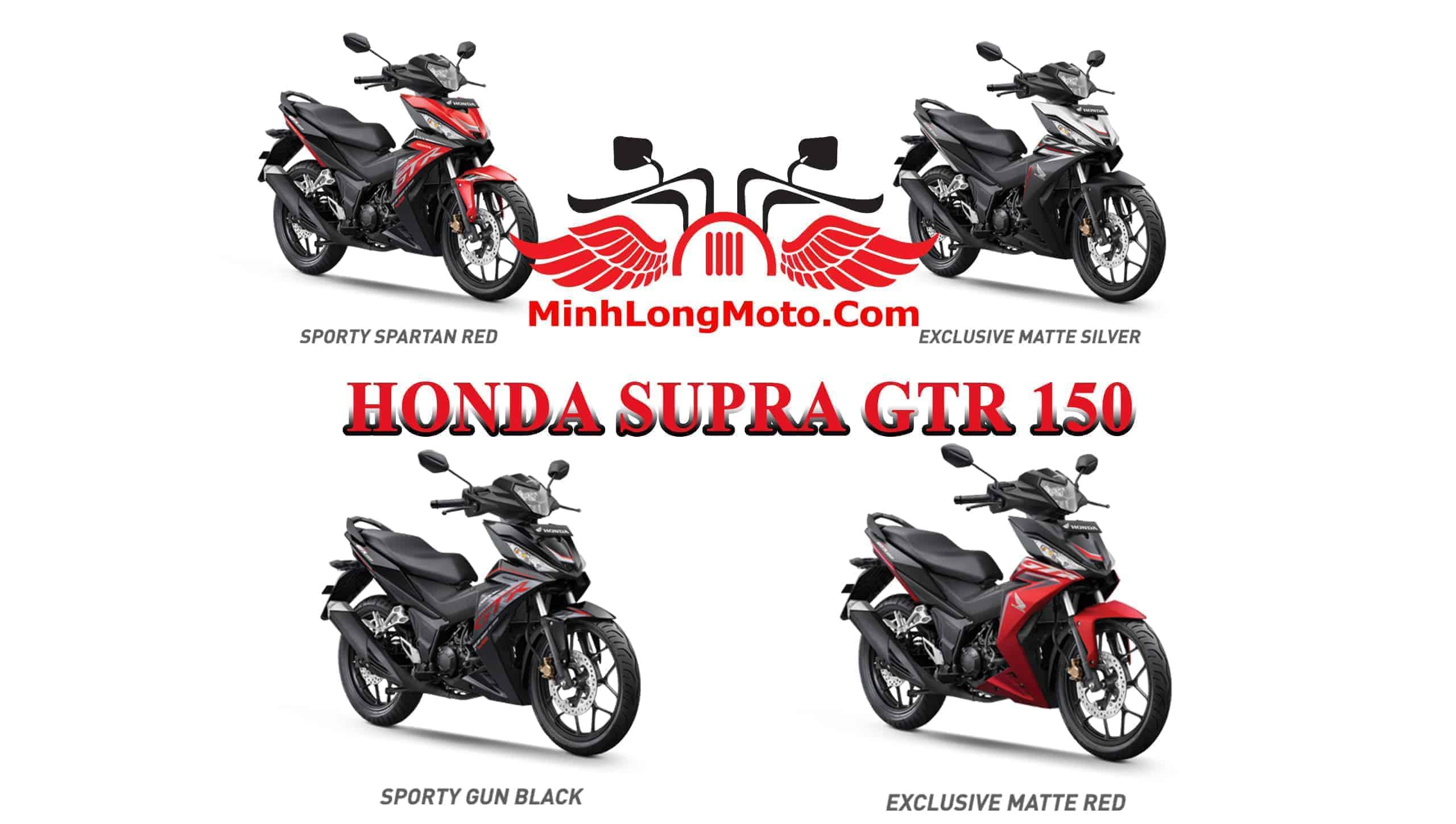 Honda Supra GTR 150 2024 giảm giá chỉ 55,9 triệu