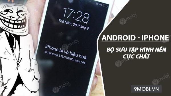 Bộ sưu tập hình nền, màn hình khóa chất cho điện thoại