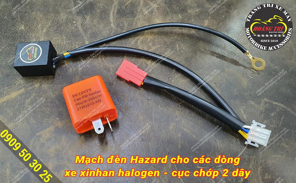 Mạch đèn hazard cho các dòng xe xi nhan halogen