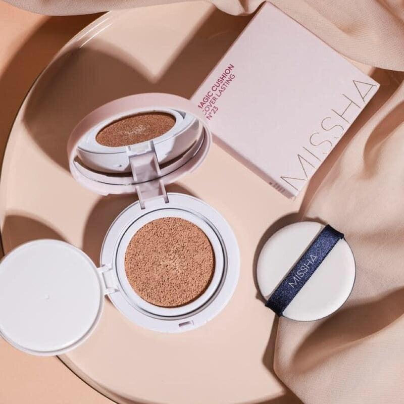 Phấn Nước Missha Magic Cushion Cover Lasting 23 Medium Beige 15g