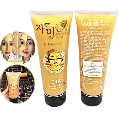 Gel Mặt Nạ Vàng 24K L- Glutathione - Chính Hãng Hàn Quốc