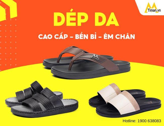 Dép nam Timan cao cấp giá tốt