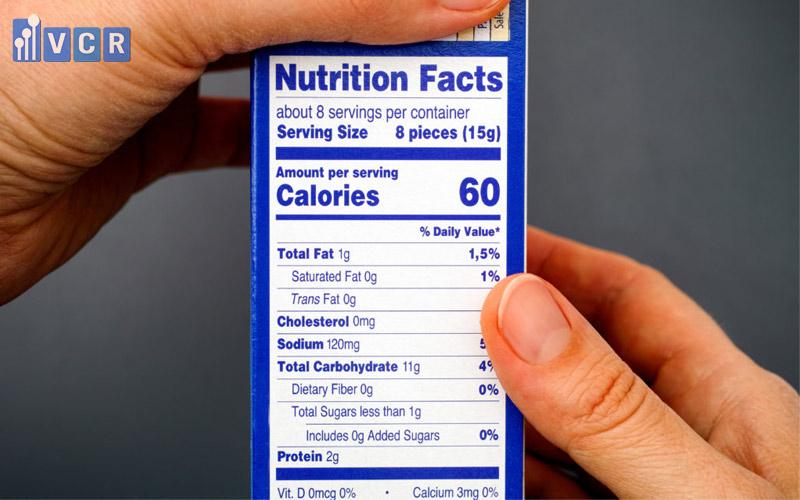 nutrition facts là gì