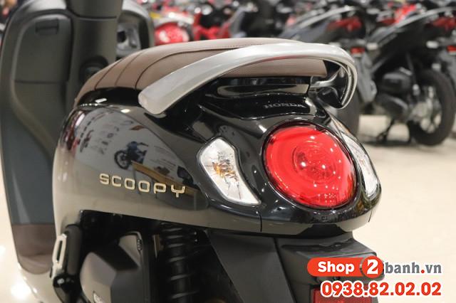 Xe Honda Scoopy Smartkey Đen mâm Đồng 2022 nhập khẩu Indo