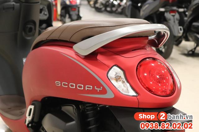 Xe Honda Scoopy Smartkey Đỏ 2022 nhập khẩu Indo