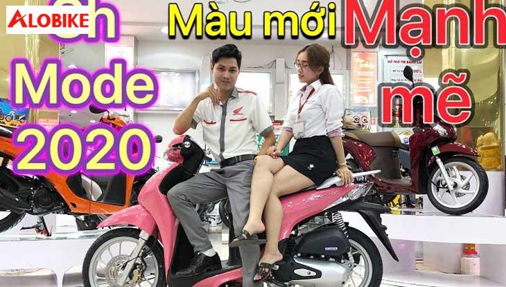 Phiên bản xe SH mode 2020 2021 màu hồng san hô