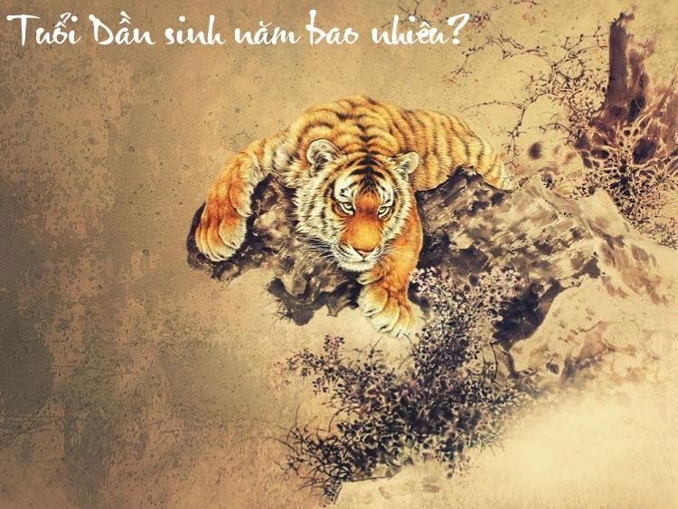 Tuổi Dần sinh năm bao nhiêu