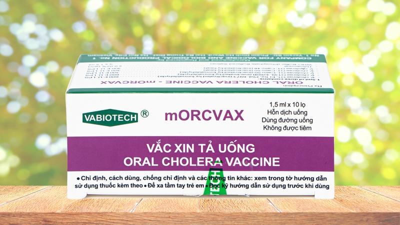 Vắc xin mORCVAX (Việt Nam) phòng bệnh tả cho người lớn và trẻ nhỏ