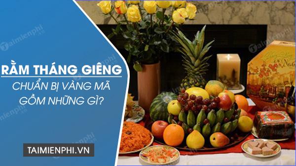 Vàng mã trong lễ cúng Rằm tháng Giêng: Điều gì là cần thiết?