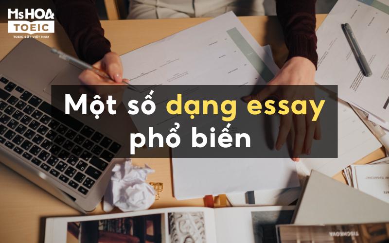 Cấu trúc của một bài essay và các bước làm chi tiết