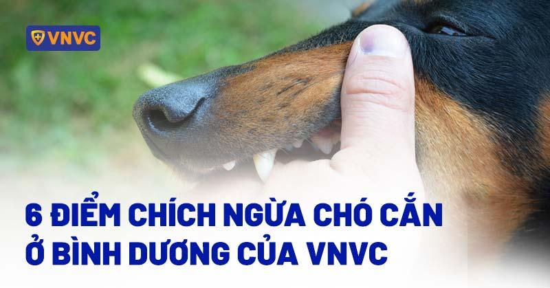 điểm chích ngừa chó cắn ở bình dương