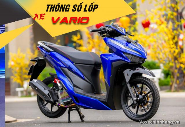 Thông số vỏ xe vario bao nhiêu thay vỏ nào phù hợp - 1