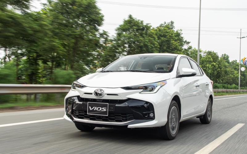 Top 5 mẫu xe Toyota 5 chỗ 2024