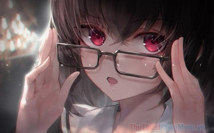 Hình ảnh Anime Girl đeo kính đẹp nhất