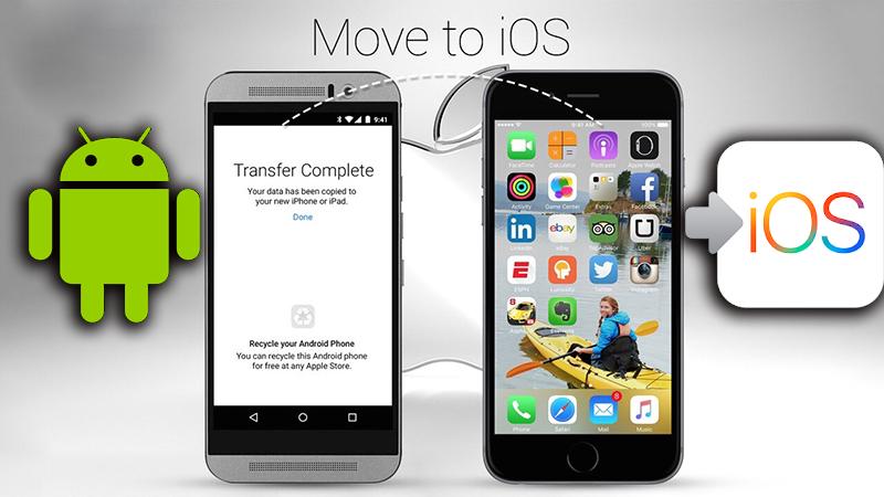 Cách chuyển tin nhắn, dữ liệu từ Android sang iPhone đơn giản