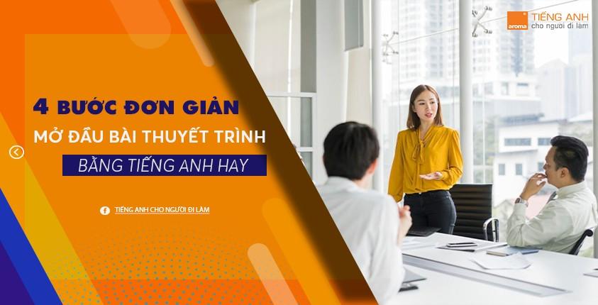 mở đầu bài thuyết trình bằng tiếng anh