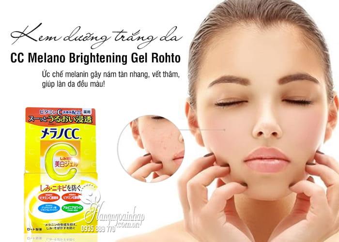 Kem dưỡng trắng da CC Melano Brightening Gel Rohto Nhật Bản 1