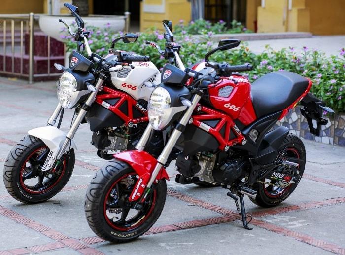 Xe Ducati Mini giá bao nhiêu