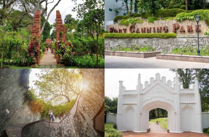  Fort Canning Park - Công viên mang đậm chất lịch sử và thiên nhiên tươi xanh