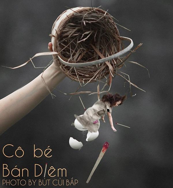 Bộ ảnh "cô bé bán diêm" đáng suy ngẫm mùa Giáng sinh