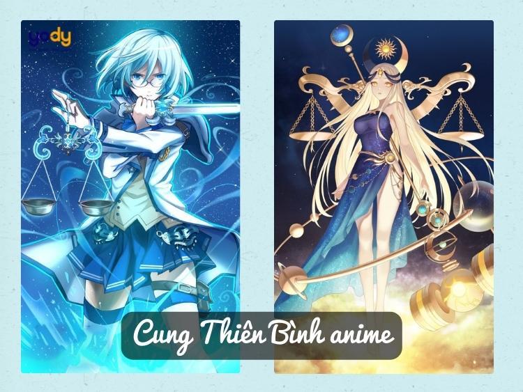 Tổng hợp 1001 hình ảnh cung Thiên Bình anime chibi cực xinh